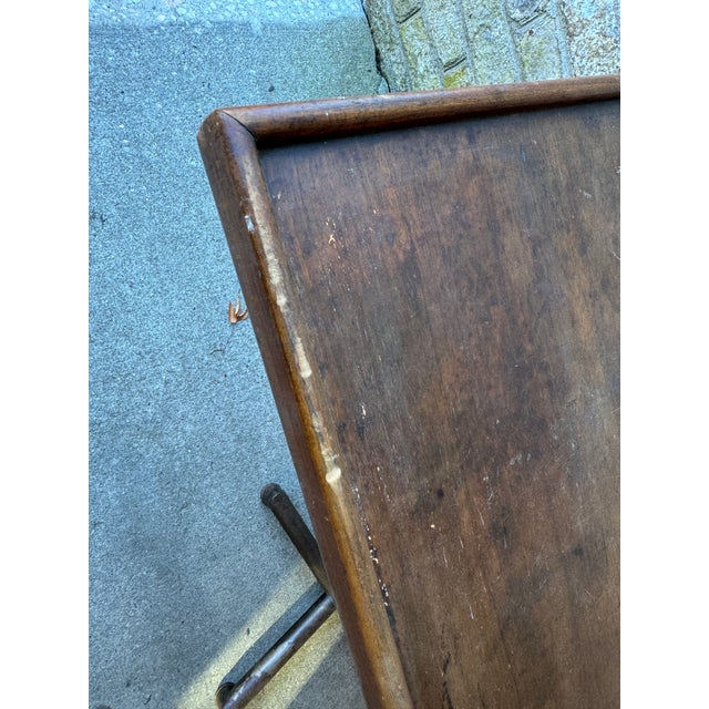 Vintage, French Adjustable Architect's Side Table For Sale - Image 11 of 12