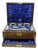 19th Century Rosewood Vanity Box W/Sterling Silver Accents Likely John Gough For Sale