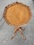 Chippendale Style Burl Walnut Pierced Gallery Piecrust Tilt Top Tea Table For Sale In Washington DC - Image 6 of 7
