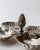 Art Deco Silver-Plated Centerpiece with Shell Dishes and Pinecone Handle, 1930s, Set of 5 For Sale - Image 4 of 11