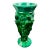 Curt Schlevogt Art Deco Malachite Glass Vase, 1930's For Sale