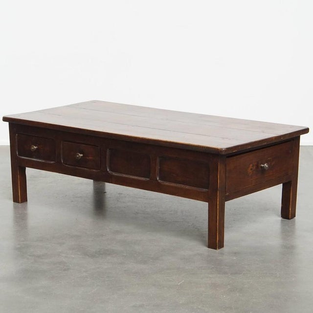 French Coffee Table in Fruit Wood For Sale - Image 17 of 17