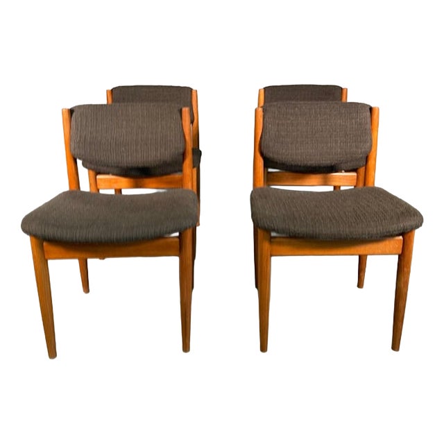 Dining Chairs by Finn Juhl for France & Søn, 1960s, Set of 4 For Sale