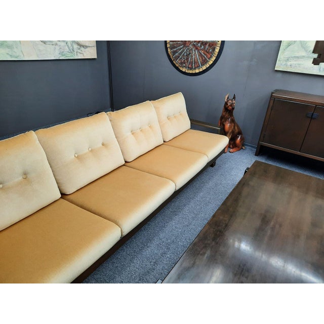 Brutalist Four-Seater Sofa by Klaus Rausch, 1960s For Sale - Image 11 of 18