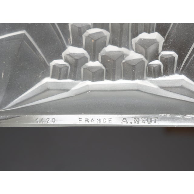 Silver French Art Deco Pendant Light by Andre Neut 1930 France For Sale - Image 8 of 8