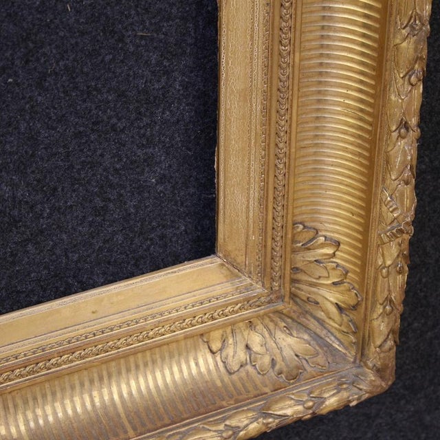 20th Century Louis XVI French Gilded Frame, 1920s For Sale - Image 12 of 13