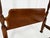 Vintage Mahogany Rice Carved Poster Bed Queen Size For Sale - Image 4 of 10