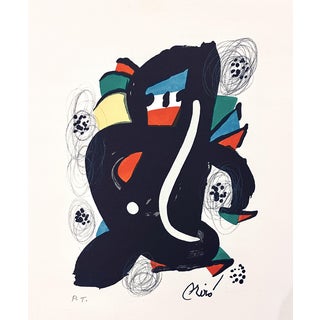 Joan Miro, Acid Melody, 1980, Lithograph For Sale
