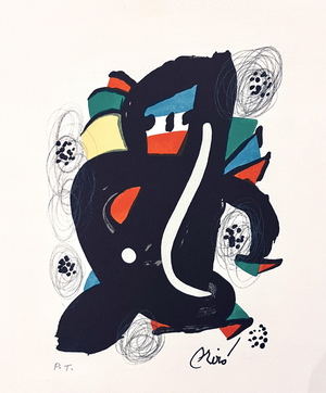 Joan Miro, Acid Melody, 1980, Lithograph