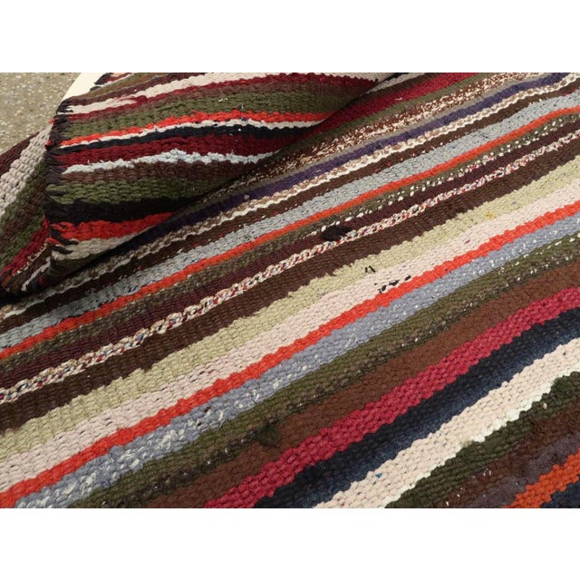 Galerie Shabab Collection Mid-20th Century Persian Flatweave Kilim Rug For Sale - Image 9 of 9