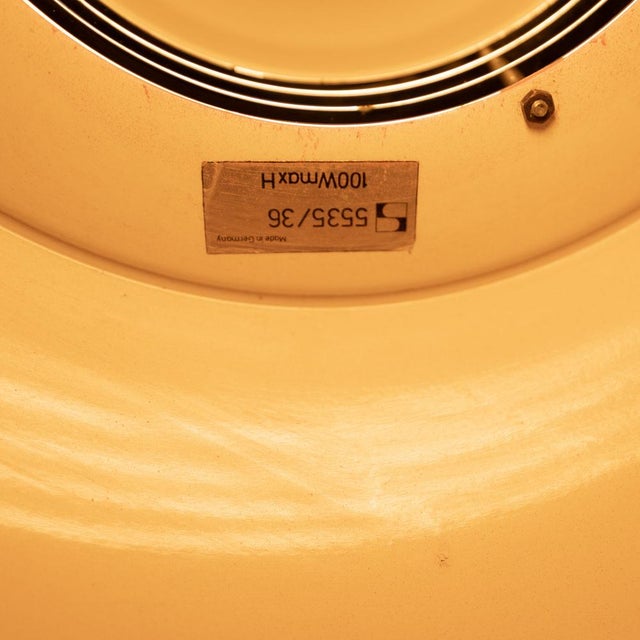 Orange Red Scone Pendant Lamp by Kazuo Motozawa for Staff, 1970s For Sale - Image 8 of 11