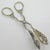 Vintage Italian Handmade Genuine Silver Decorative Sugar Cube Tonges with Rose Flower Motif, 1970s For Sale - Image 13 of 13