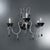Not Yet Made - Made To Order Diva 12 Lights Chandelier in Polished Chrome and Crystal by Aggiolight For Sale - Image 5 of 15