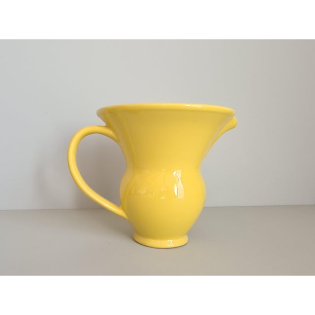 Modern Pitcher in Black Ceramic, 1950 For Sale - Image 6 of 11