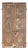 Antique Anglo-Indian Teakwood Door For Sale