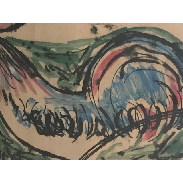 William Goliasch, The Hen, Ink on Paper For Sale - Image 4 of 9