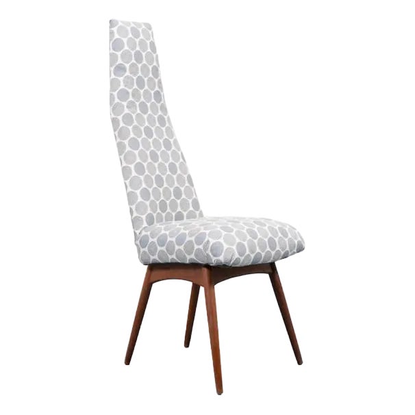 Danish Modern Architectural Chair, 1960s For Sale