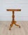 Wood 19th Century Swedish Oval Flame Birch Side Table, Circa 1890 For Sale - Image 7 of 9