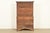 18th Century Antique English Chippendale Burled Walnut Highboy Dresser For Sale - Image 12 of 15