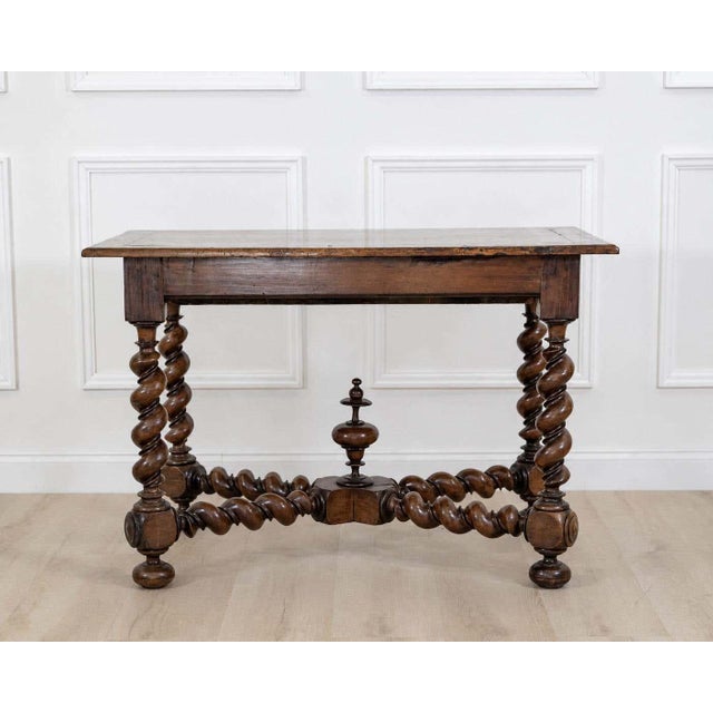French 19th Century Louis XIII Style Walnut Table For Sale - Image 9 of 9