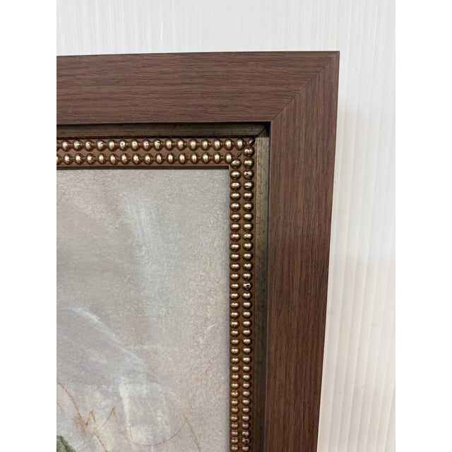 Amethyst Home Flat White Abstract Print, Framed For Sale - Image 9 of 12