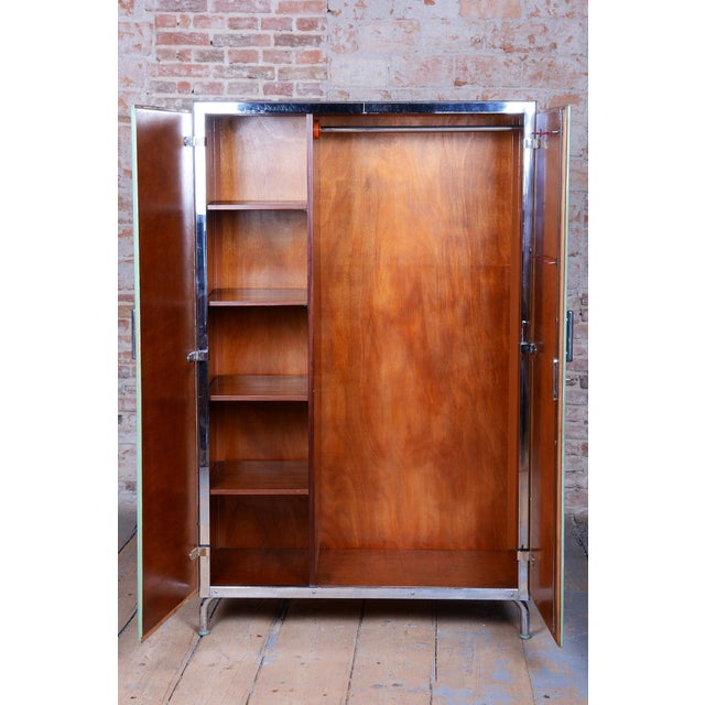 Bauhaus Wardrobe by H.J.Hagemann for Slezak, 1930s For Sale - Image 15 of 18