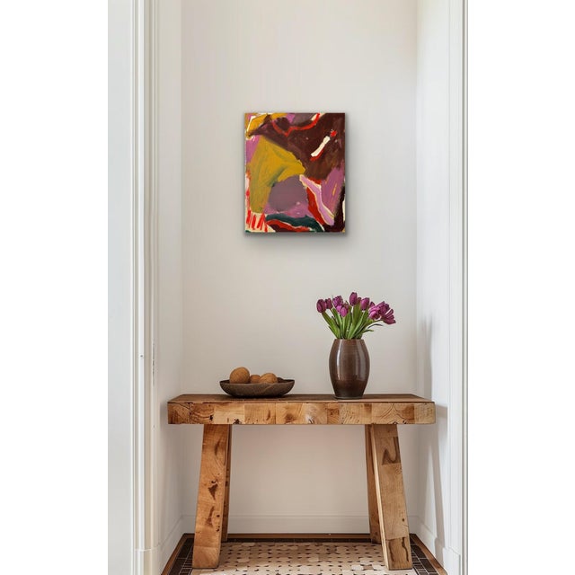 Textile Original Abstract Art by Jill Johnson For Sale - Image 7 of 7