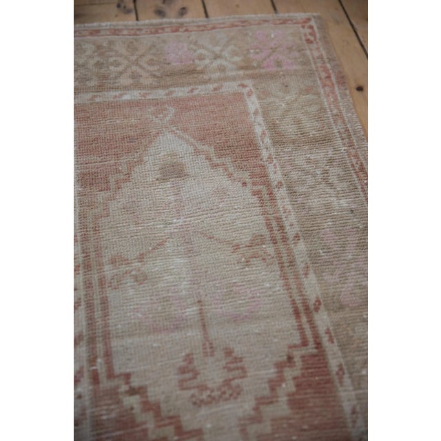 1960s Vintage Distressed Oushak Rug - 2'3" X 3'8" For Sale - Image 5 of 9