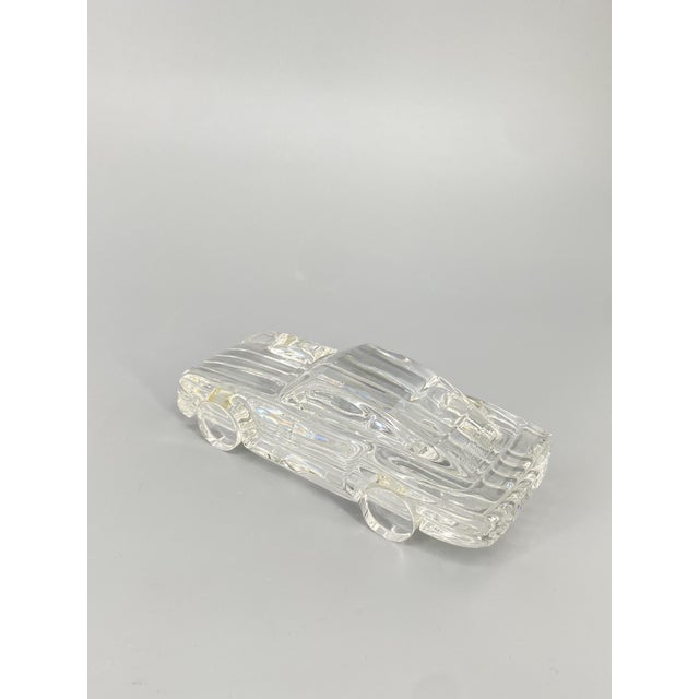 Glass Table Model of a Porsche 911 Sc / 959 Tribute from Riedel For Sale - Image 14 of 18