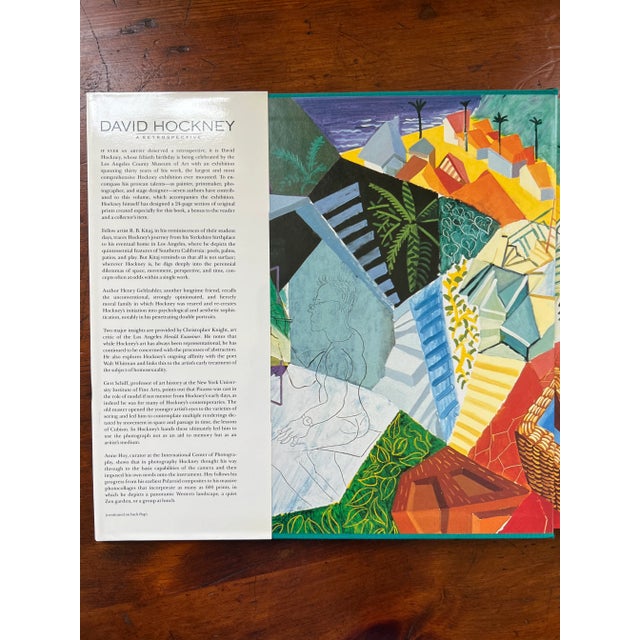 1980s 1980s David Hockney a Retrospective Book (1st Ed.) For Sale - Image 5 of 13