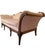 Victorian Early 20th Century Victorian Boudoir Couch in Walnut and Pink Damask For Sale - Image 3 of 4