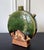 Modern Japanese Studio Pottery Oribe Moon Flask Vase by Ken Matsuzaki For Sale - Image 4 of 18