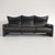 Black Leather Maralunga Sofa, 1970s For Sale - Image 4 of 18