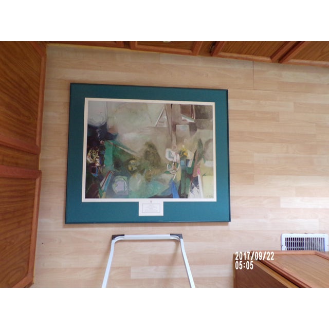 Print Entitled "Latent Antagonism" by Avigdor Arikha, Framed and Matted For Sale - Image 18 of 18