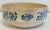 Ceramic Antique Primitive Stoneware Crock Bowl With Floral Design For Sale - Image 7 of 8