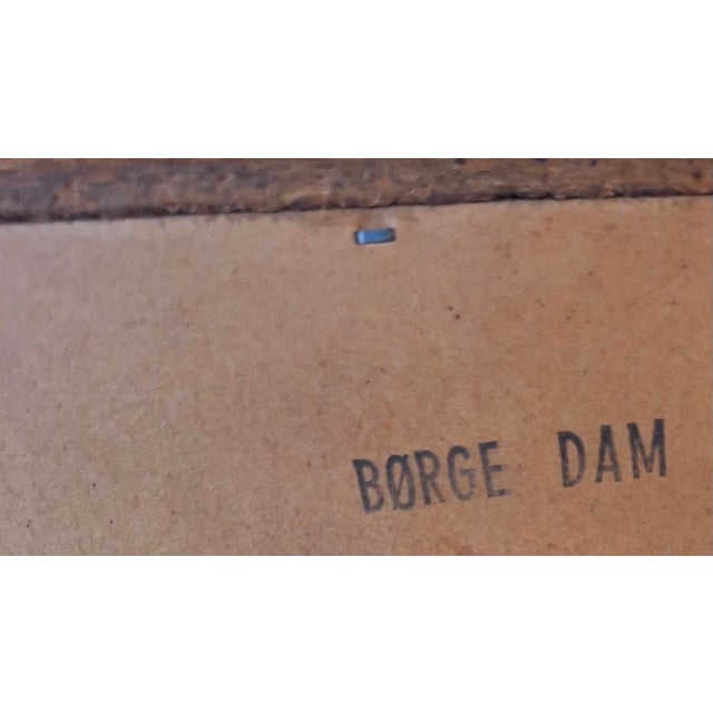 Brown Danish Teak Chest of Drawers from Borge Dam, 1960s For Sale - Image 8 of 10