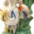 Antique Late 19th Century Staffordshire Spill Vase Girl Carrying Game For Sale In Memphis - Image 6 of 9