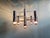 Geometric Chandelier in Chromed Metal by Gaetano Sciolari for Boulanger, 1970s For Sale - Image 12 of 16