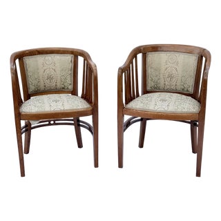 Vienna Secession Armchairs by Josef Maria Olbrich, Austria, 1900s, Set of 2 For Sale