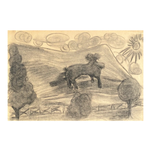 1960s Larry Connatser Farm Landscape