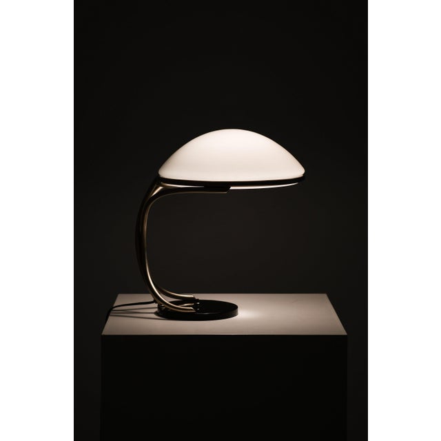 Art Deco Table Lamp in Glass and Pewter, 1930s For Sale - Image 4 of 8