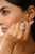 Art Deco Pear Zircon Bold Statement Ring by Carat&her – This elegant ring features a stunning 12x8 mm pear-cut cubic...