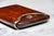 Rare Asprey & Co. 9k Gold Art Deco Antique Leather Cigar Case Tobacciana For Sale In New York - Image 6 of 14