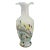 Vintage Murano Attributed Multi-Color Art Glass Scalloped Edge Hand-Blown Vase For Sale