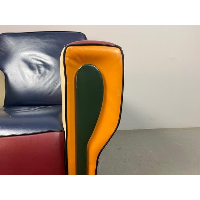 Industrial Postmodern Dutch Hip Hop Armchair from Peter van Zoetendaal, The Netherlands, 1990s For Sale - Image 3 of 11
