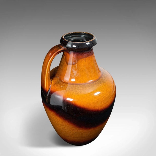 Ceramic Circa 1970 Large Vintage Decorative Amphora Jug, Vase For Sale - Image 7 of 11