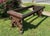 17th-Early 18th Century Tuscan Baroque Walnut Trestle Table For Sale - Image 9 of 11