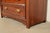 Thomasville Mid-Century Modern Hollywood Regency Campaign Walnut Highboy Dresser, 1970s For Sale - Image 12 of 17