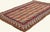 79830 Antique American Hooked Rug, 02'07 x 04'03. The Waving Ribbons: An Antique American Hooked Rug Masterpiece of Folk...