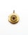 Metal Art Nouveau July Locket Pendant For Sale - Image 7 of 7